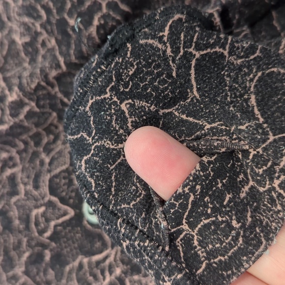 Lululemon Hooded Define Jacket *Nulu Lacescape Spanish Rose Black - Picture 8 of 11